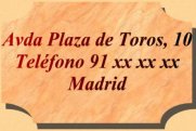 Avda Plaza de Toros, 10 Tlf