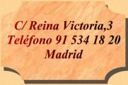 C/ Reina Victoria, 3 Tlf 91 534 18 20
