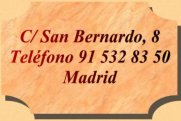 C/ San Bernardo, 8 Tlf 91 532 83 50
